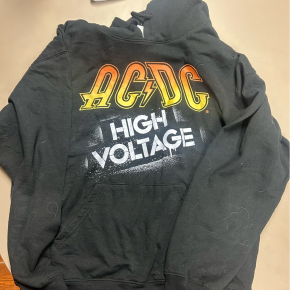 ACDC Other - ACDC high voltage Hoodie sold out tour size M sould out tour 1976vintage